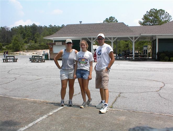 Ruth, Leah, & Dan at the start