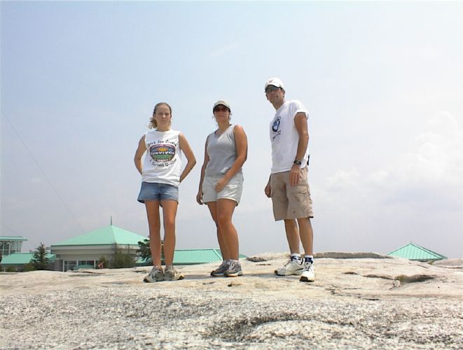 Leah, Ruth, & Dan on top