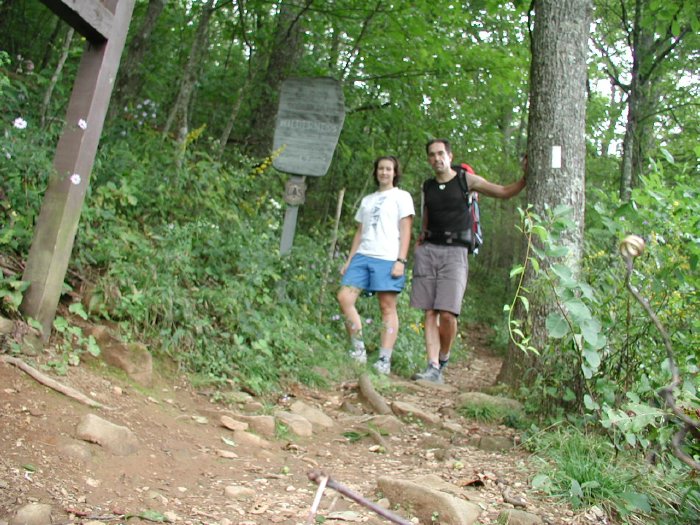 Ruth & Dan at Start