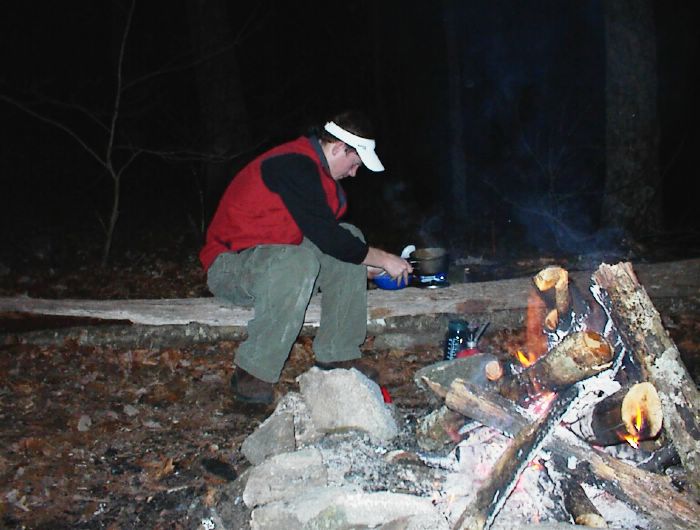 Matt - gourmet chef - heated can of stew